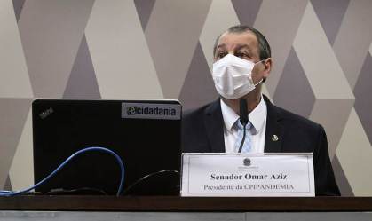 Presidente da CPI da Pandemia, Omar Aziz (PSD-AM)