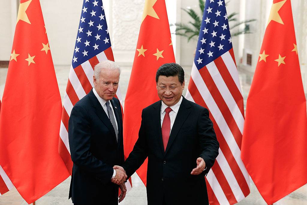 Joe Biden e Xi Jingping Joe Biden e Xi Jingping