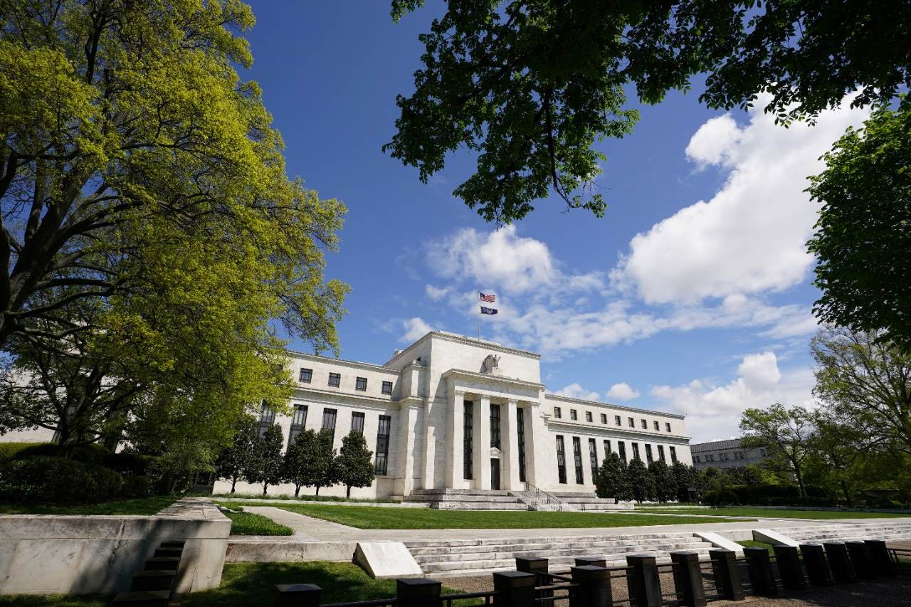 O Federal Reserve, banco central dos Estados Unidos. 01/05/2020. 