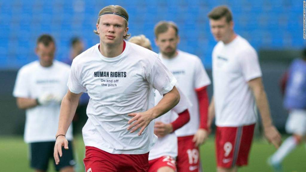 Atacante norueguês Erling Braut Haaland
