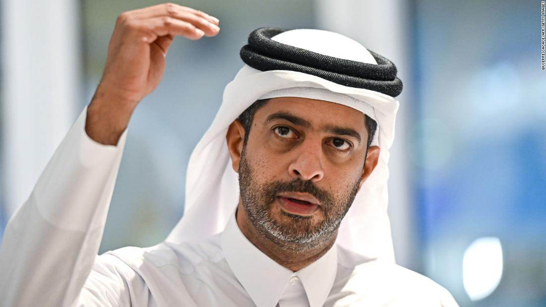 Nasser Al Khater, CEO da organização da Copa do Mundo FIFA Catar 2022 Nasser Al Khater, CEO da organização da Copa do Mundo FIFA Catar 2022