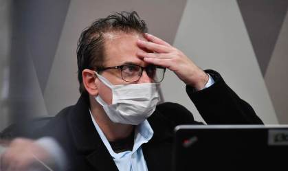 À CPI, Cristiano Carvalho diz que Dominghetti o alertou sobre 'comissionamento'