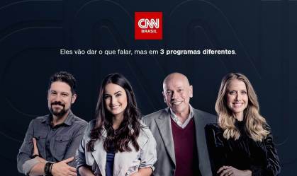 Mari Palma, Phelipe Siani, Karnal e Gabriela Prioli terão novos programas na CNN