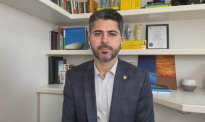 Senador titular da CPI da Pandemia Marcos Rogério (DEM-RO) em entrevista à CNN