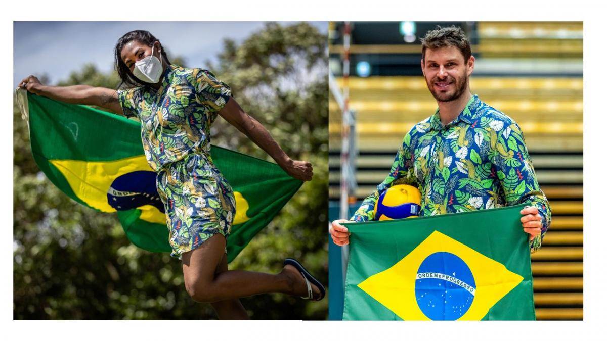 Ketleyn Quadros e Bruninho
