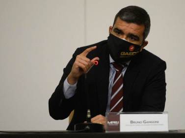 Promotor de Justiça Bruno Gangoni