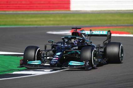 Lewis Hamilton em GP da Inglaterra