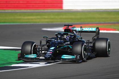 Lewis Hamilton em GP da Inglaterra