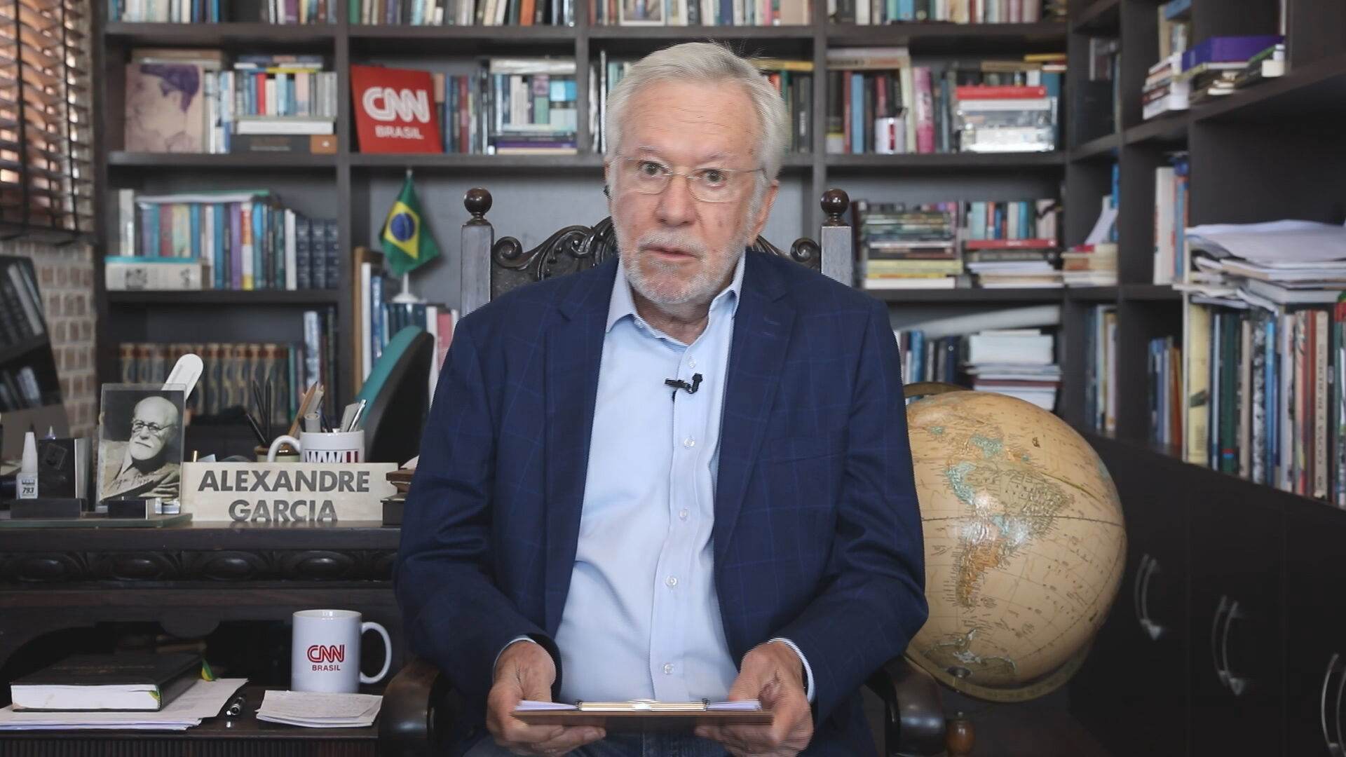 Alexandre Garcia no quadro Liberdade de Opinião Alexandre Garcia no quadro Liberdade de Opinião