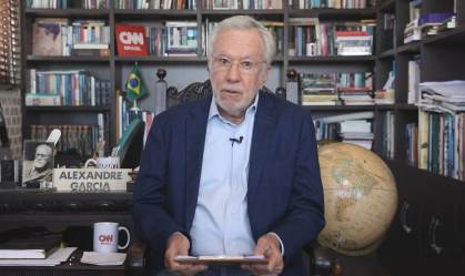 Alexandre Garcia no quadro Liberdade de Opinião