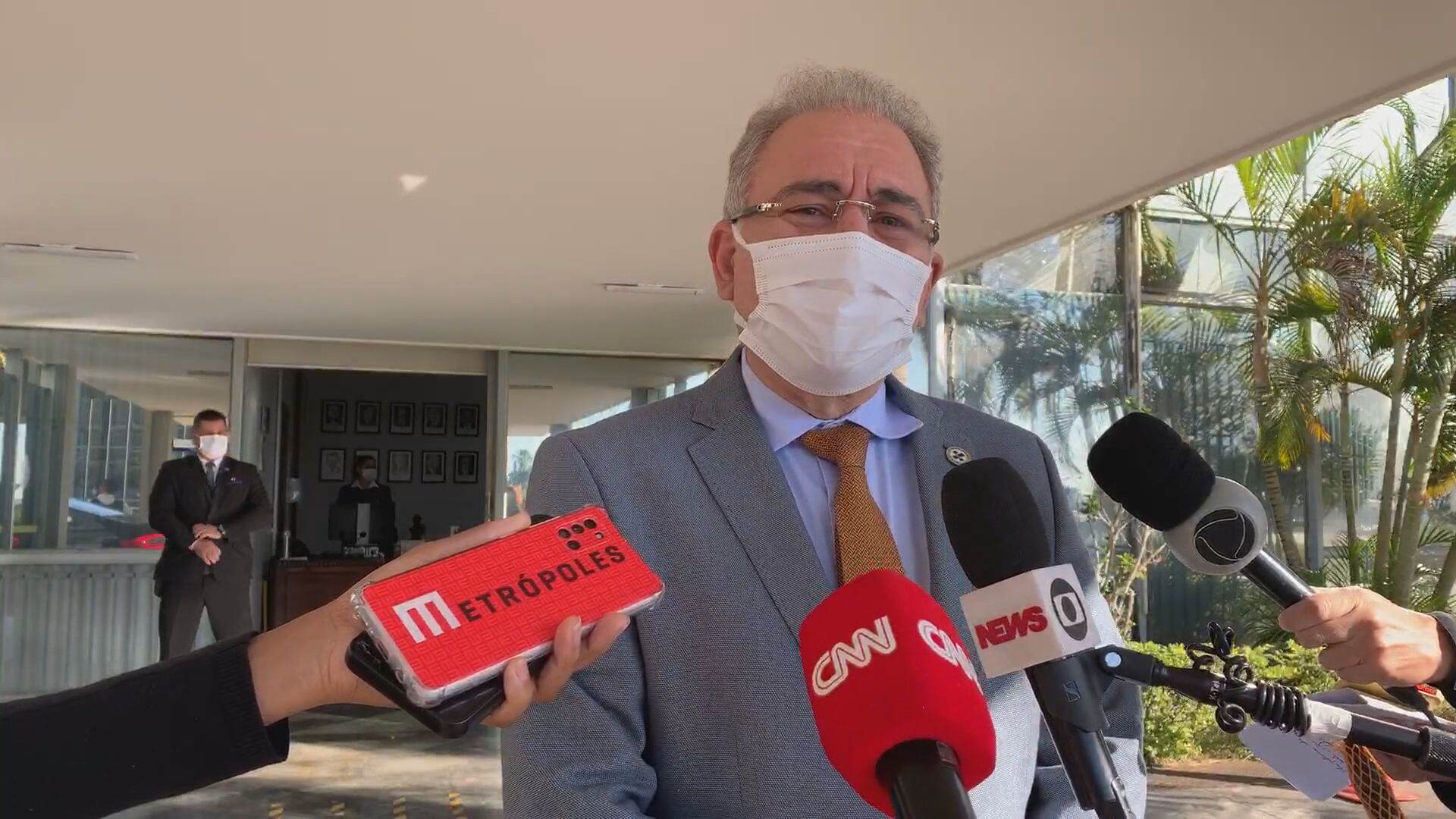 Marcelo Queiroga, ministro da Saúde