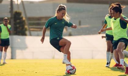 Treino da Selação Principal Feminina