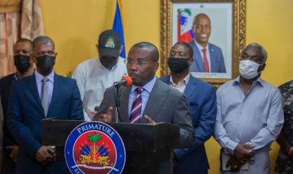 Primeiro-ministro do Haiti, Claude Joseph
