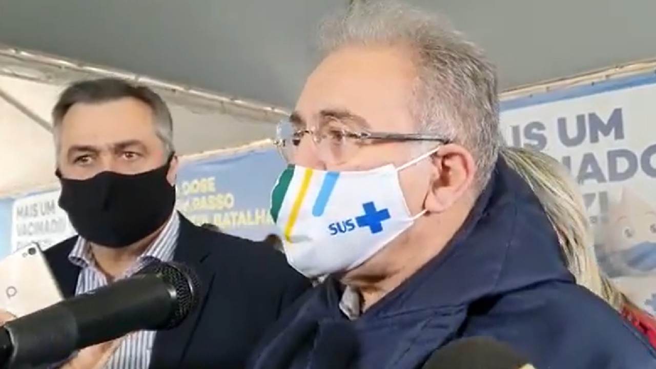 Ministro da Saúde Marcelo Queiroga em Foz do Iguaçu