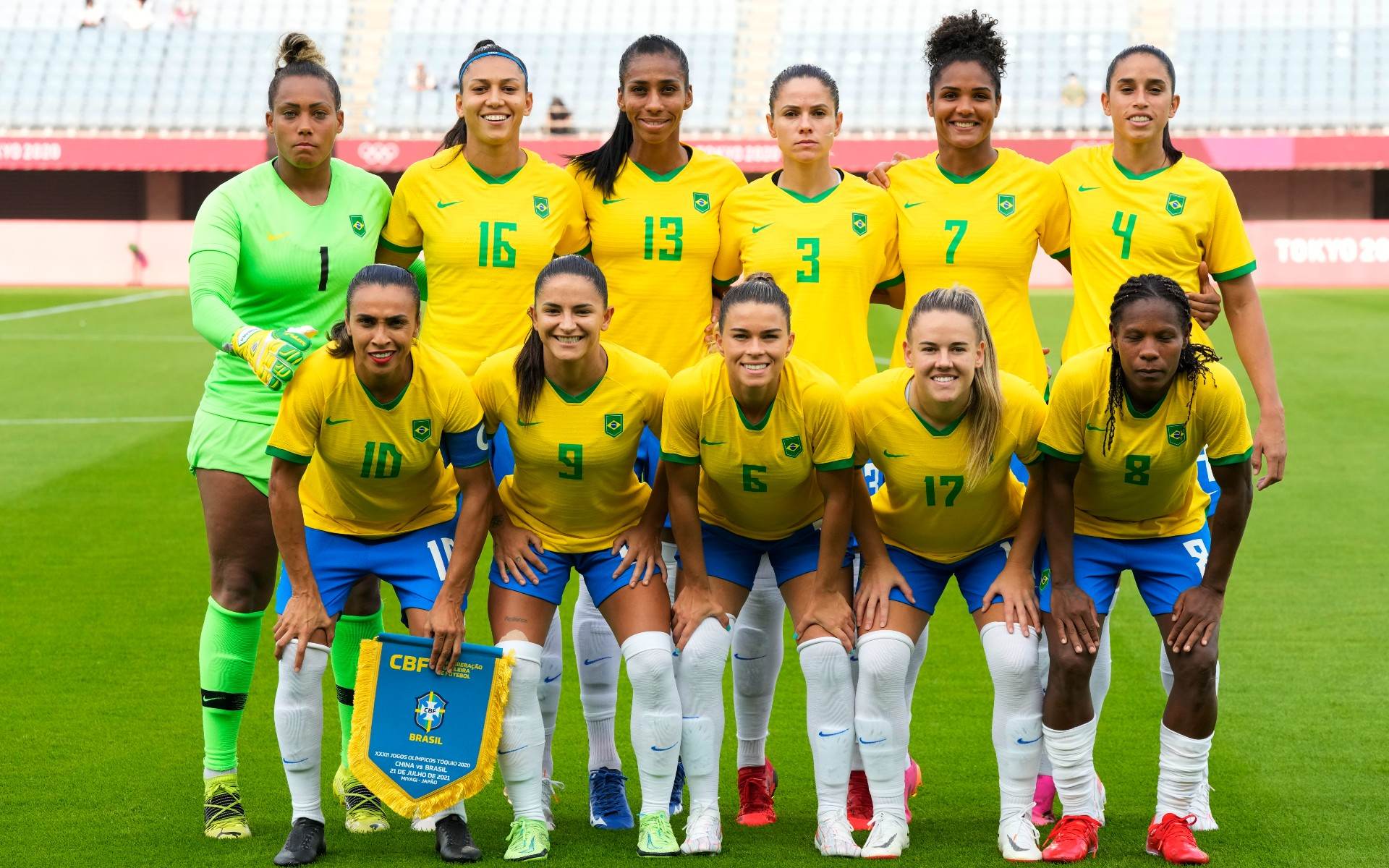 Seleção feminina de futebol do Brasil estreou na Olimpíada contra a China Seleção feminina de futebol do Brasil estreou na Olimpíada contra a China