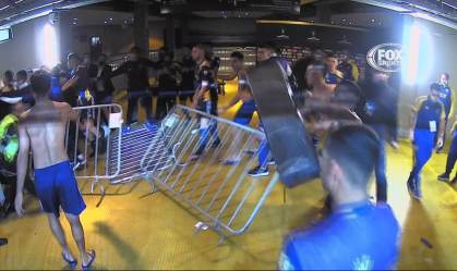 Oito integrantes da delegação do Boca Juniors  vão responder inquérito policial 