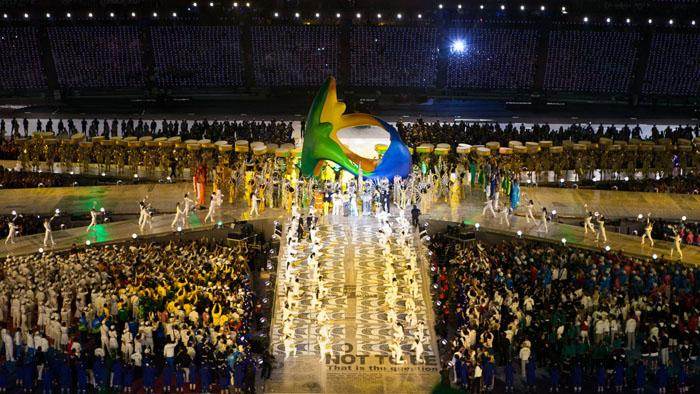 Abertura da Olimpíada do Rio de Janeiro em 2016