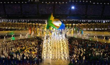 Abertura da Olimpíada do Rio de Janeiro em 2016