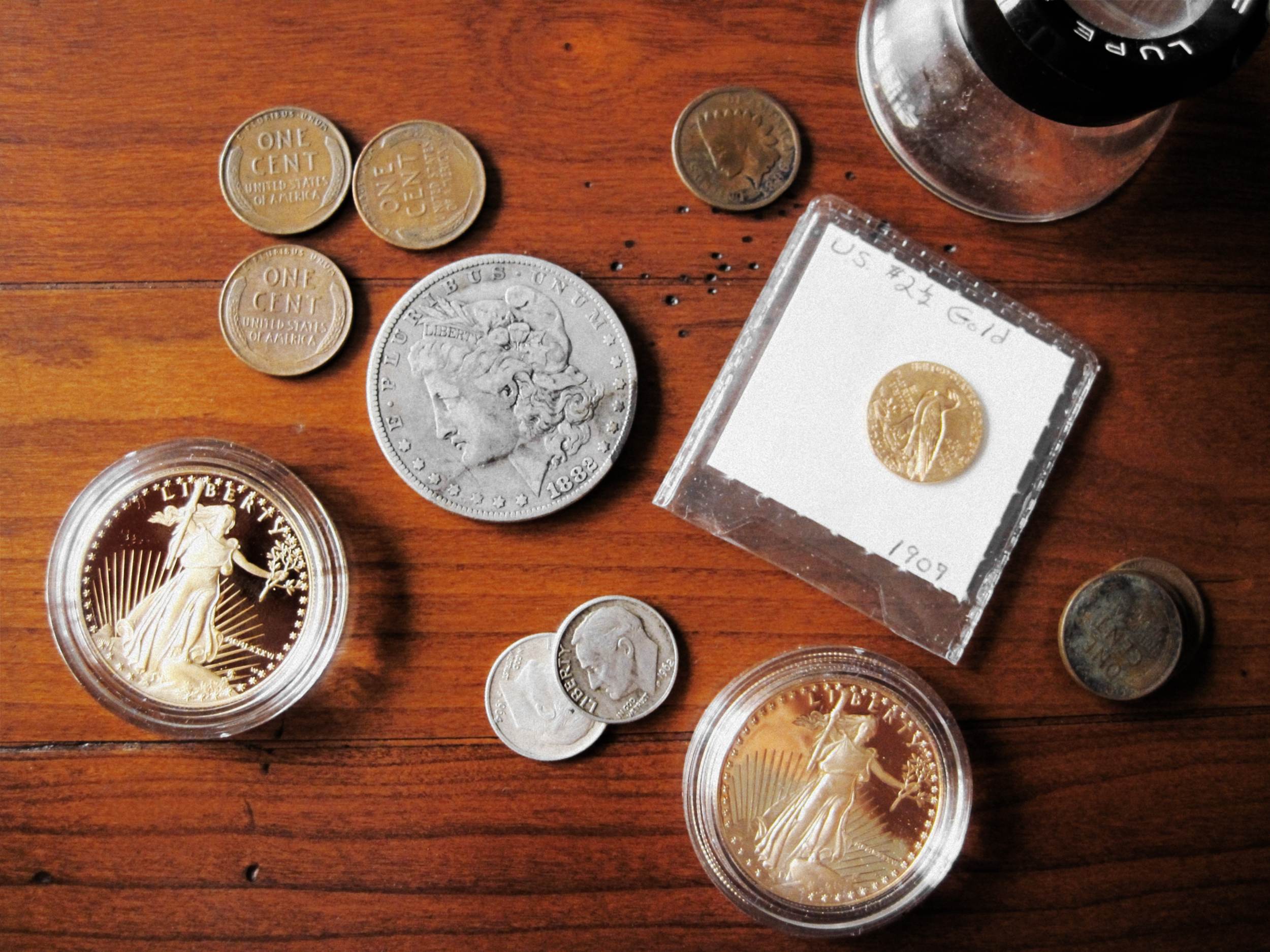 Coleção de moedas