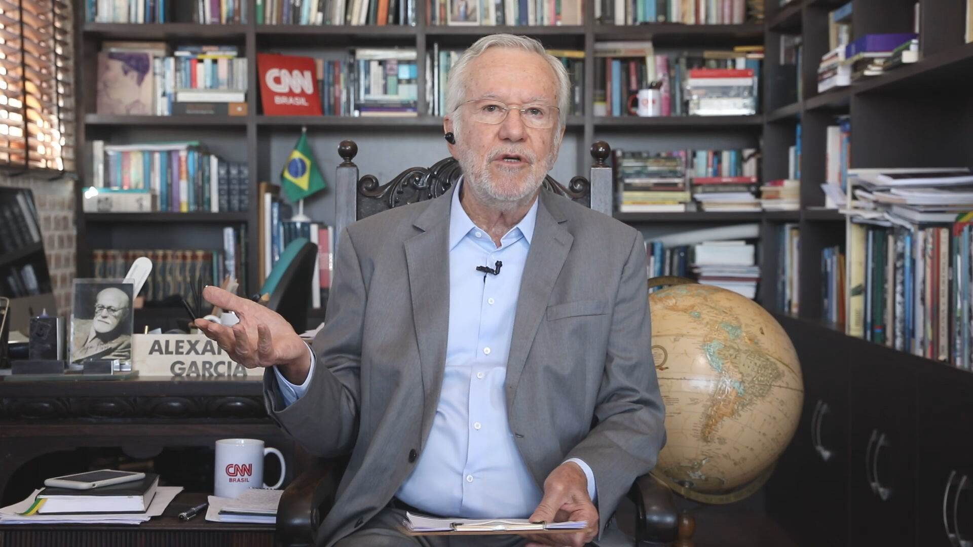 Alexandre Garcia no quadro Liberdade de Opinião