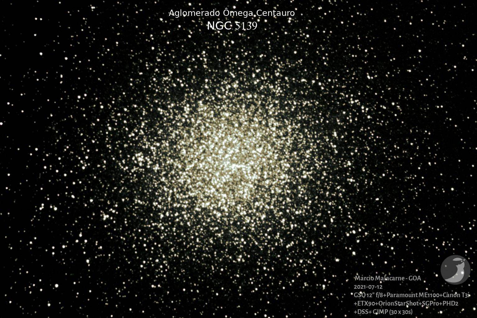 Imagens captadas pelo telescópio Remoto do Espírito Santo/Divulgação