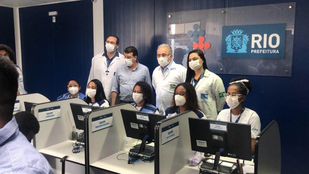 Ministro Marcelo Queiroga em visita ao Rio de Janeiro (22/07/21)