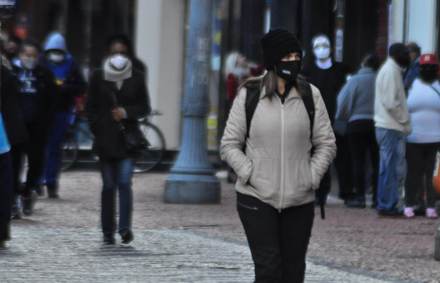Frio em Porto Alegre