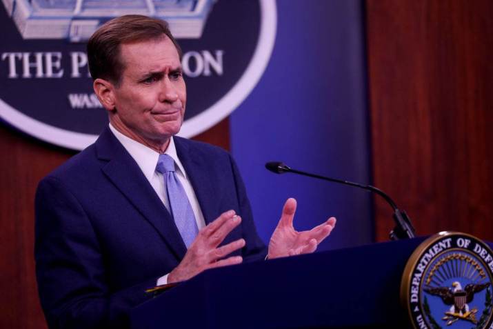 John Kirby, porta-voz do Pentágono / Anadolu Agency via Getty Images