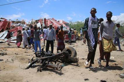 carro bomba - Terroristas do Al-Shabaab
