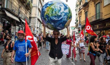 Protesto clima G20