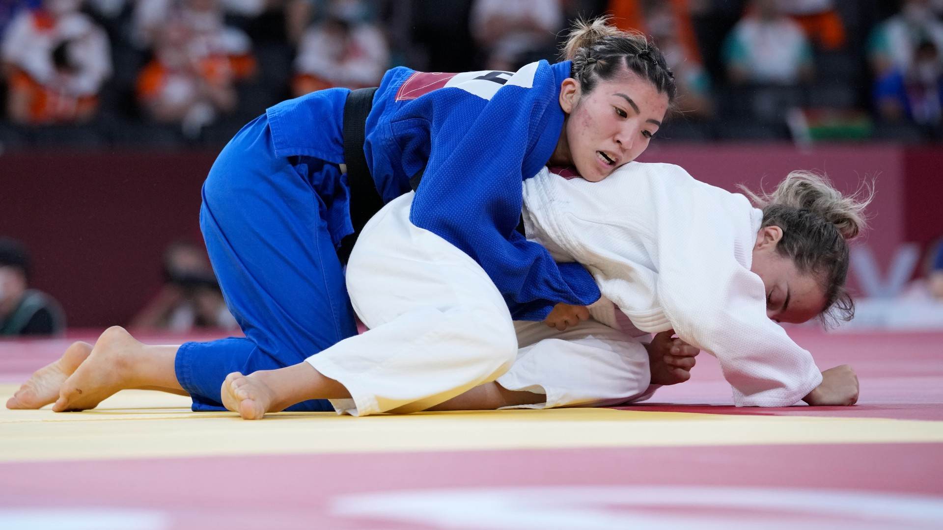 Na categoria até 48kg, a brasileira Gabriela Chibana acabou derrotada