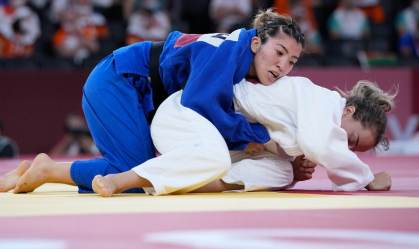 Na categoria até 48kg, a brasileira Gabriela Chibana acabou derrotada