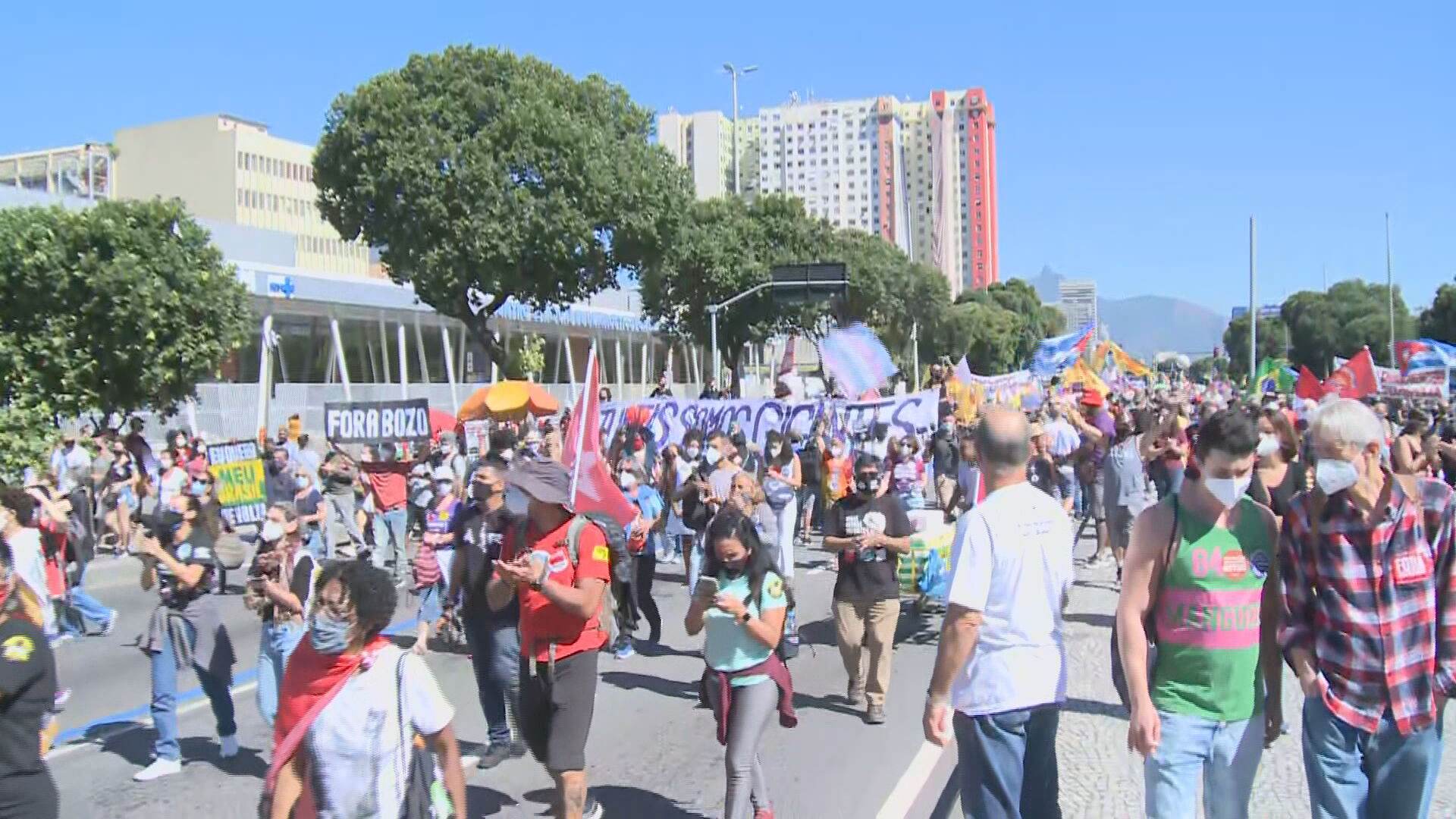 Manifestações no Rio de Janeiro (24-07-2021) Manifestações no Rio de Janeiro (24-07-2021)