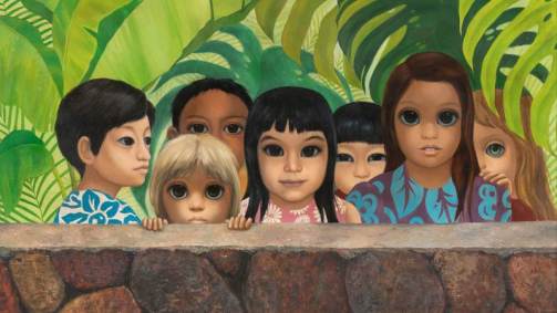 Pintura "Eyes Upon You", de Margaret Keane