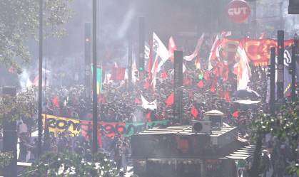 Manifestantes protestam contra governo Bolsonaro em São Paulo (24.Jul.2021)