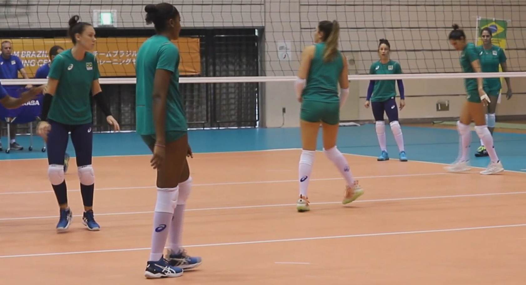 Seleção feminina de vôlei estreia na Olimpíada neste domingo (25) (24.Jul.2021)