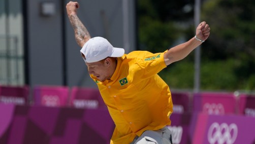 Giovanni Vianna, brasileiro do skate, nas Olimpíadas