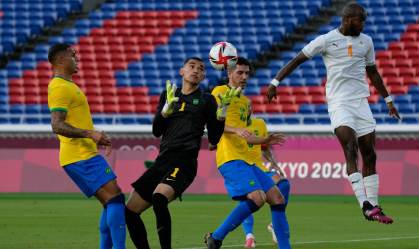 Brasil e Costa do Marfim ficaram no empate sem gols na segunda rodada do futebol