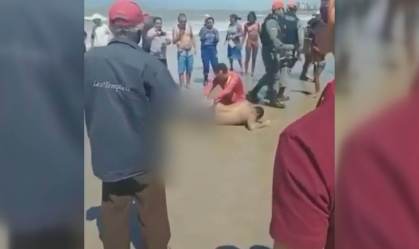 Homem é atacado por tubarão em Pernambuco (25.Jul.2021)