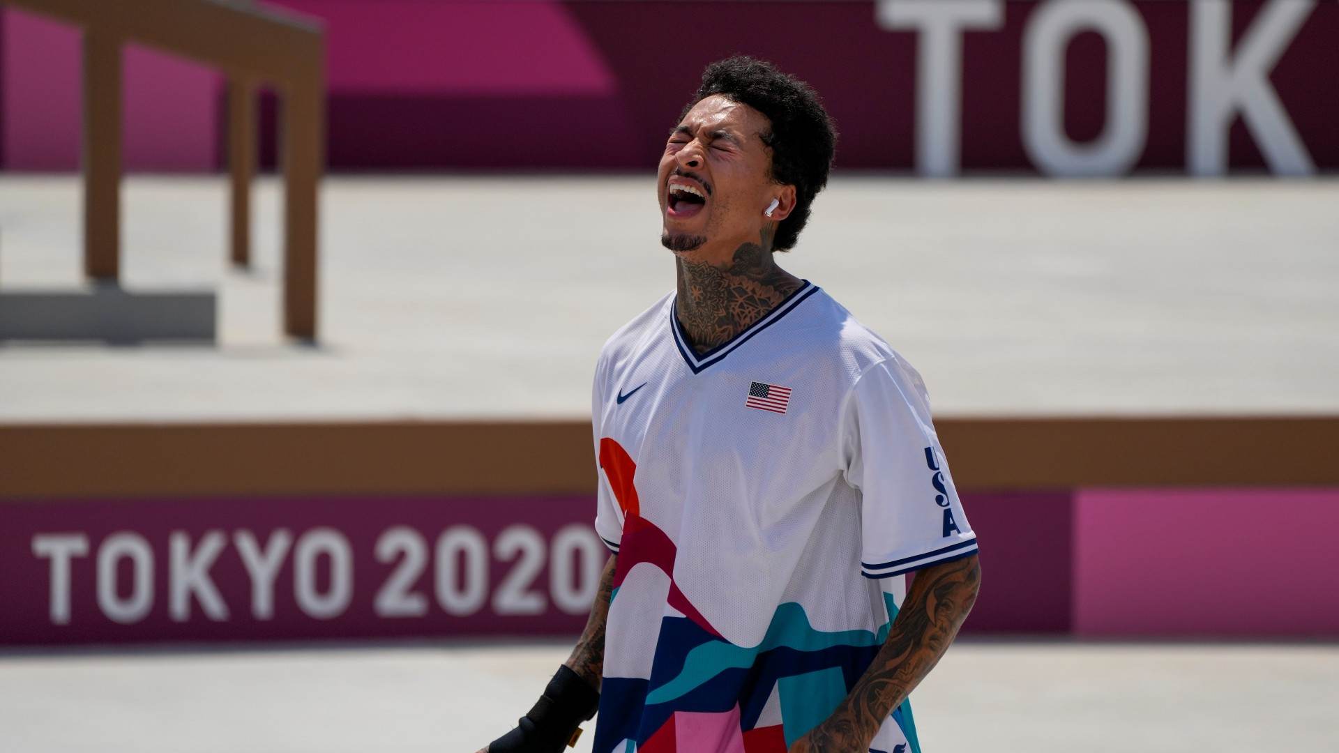Skatista Nyjah Huston