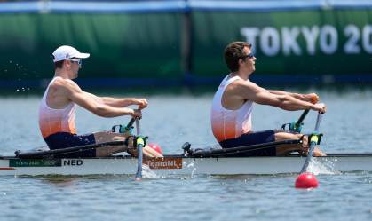 Atletas do remo da Holanda