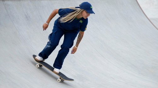 Brasileira Pamela Rosa, também favorita a uma medalha, também não foi à final