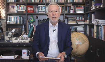 Alexandre Garcia no quadro Liberdade de Opinião