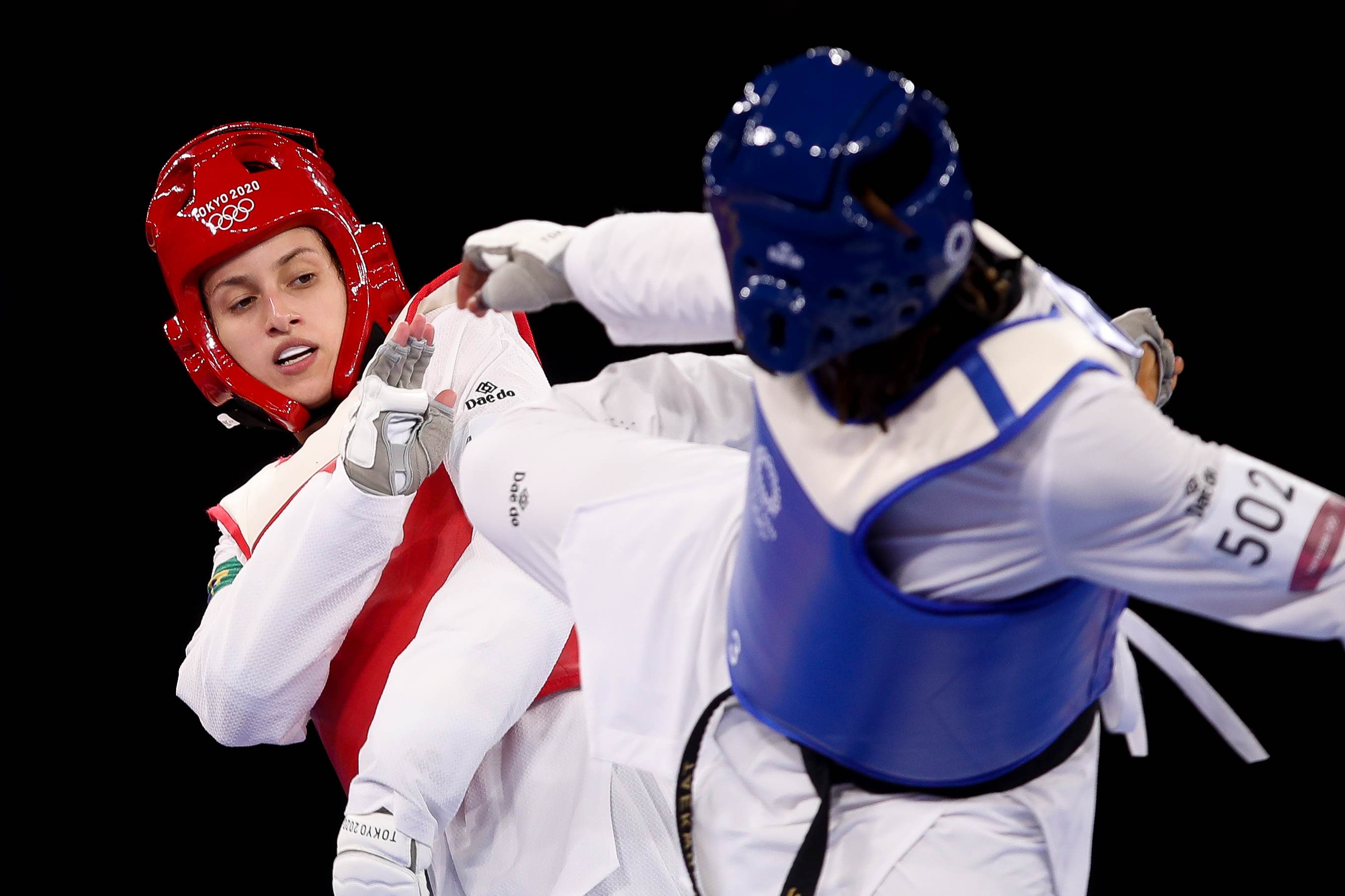 Milena Titoneli perdeu a disputa pelo bronze do taekwondo das Olimpíadas 2020