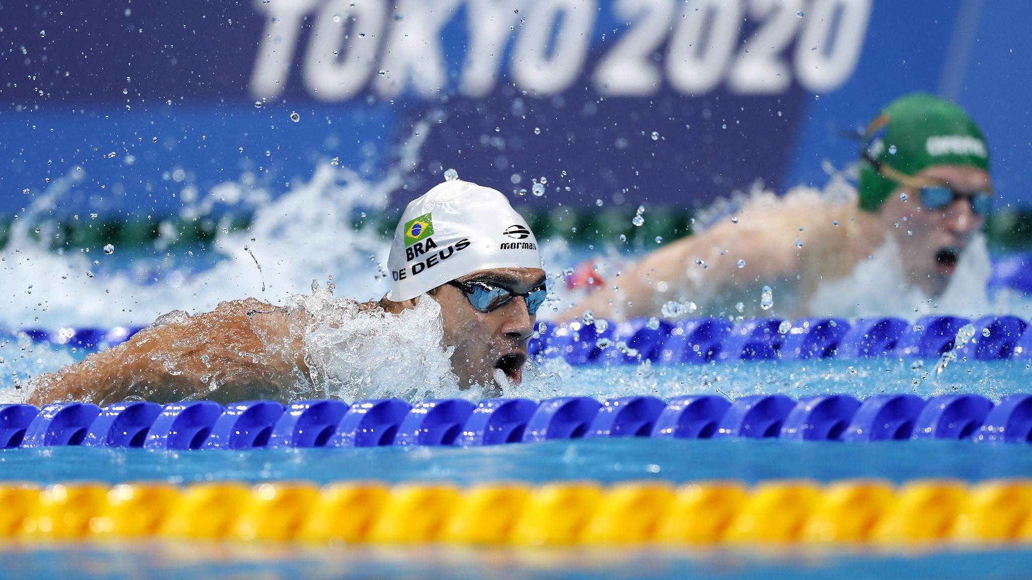 Tóquio: Leonardo de Deus fez seu melhor tempo nos 200m borboleta e foi à semi