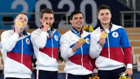Equipe russa ficou com ouro na ginástica artística masculina