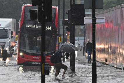 enchente Londres