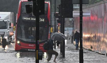 enchente Londres