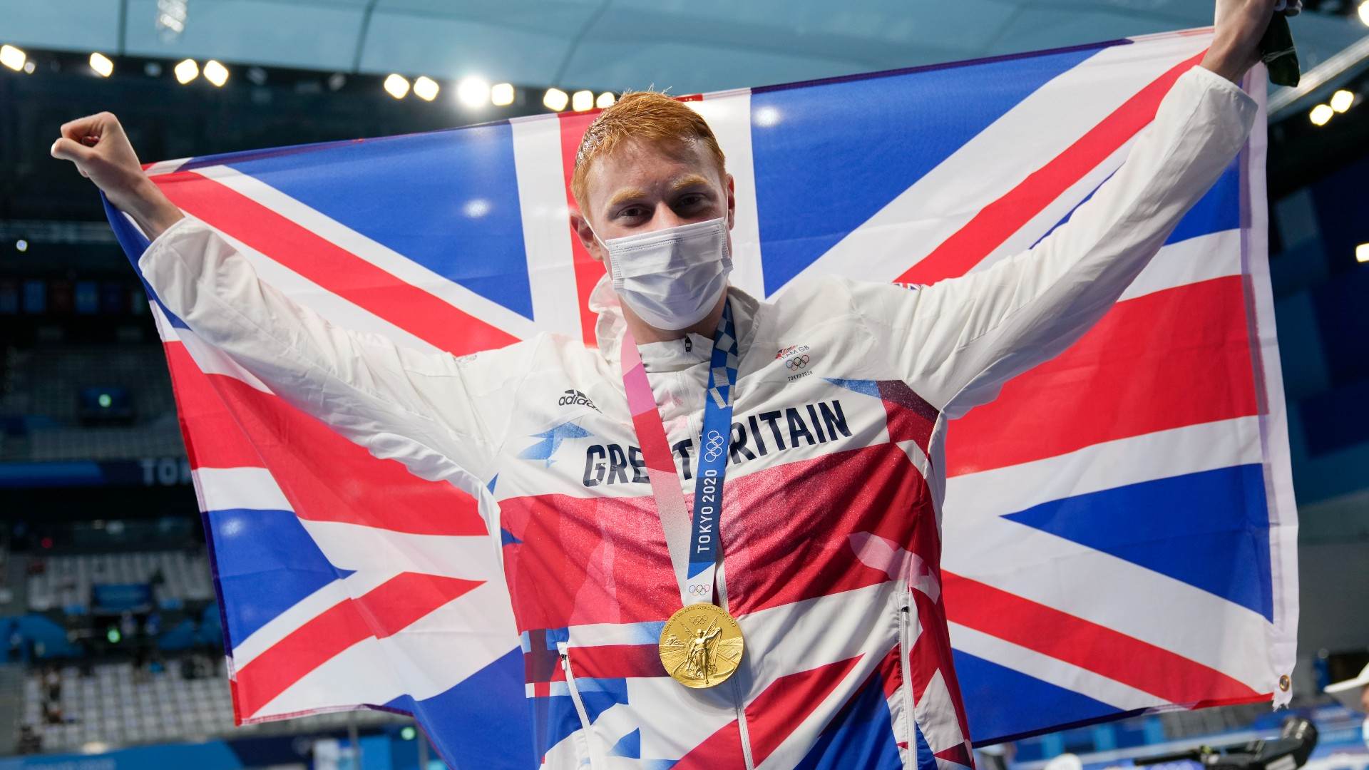 Nadador britânico Tom Dean conquistou a medalha de ouro nos 200 metros livres Nadador britânico Tom Dean conquistou a medalha de ouro nos 200 metros livres