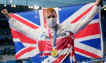 Nadador britânico Tom Dean conquistou a medalha de ouro nos 200 metros livres